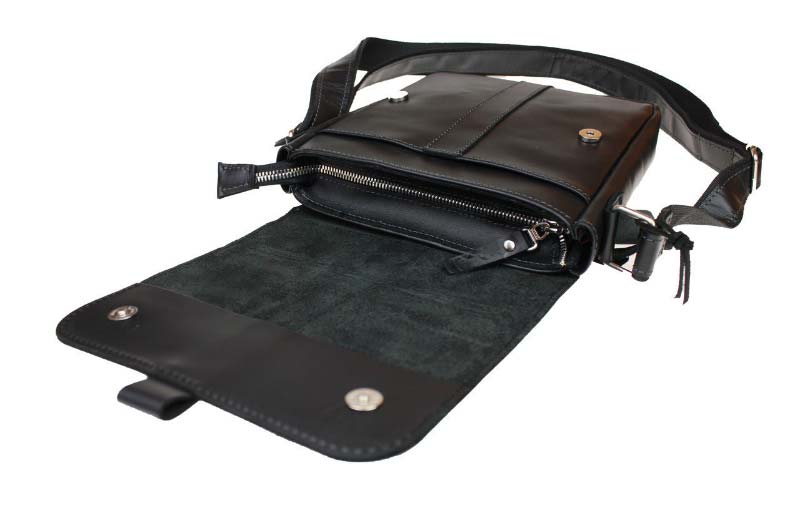 Кожаная сумка планшет SM01VP-141