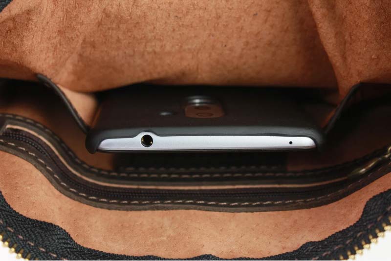Кожаная сумка планшет SM01VP-57