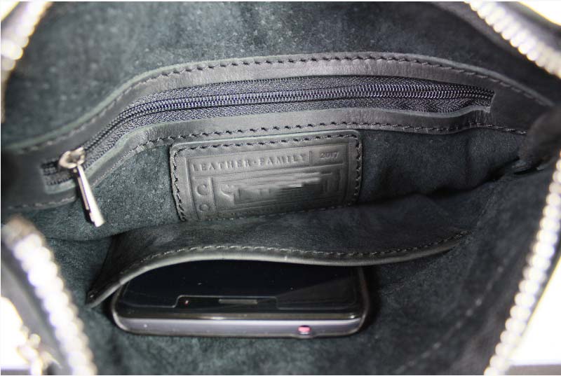 Кожаная сумка планшет SM01VP-69